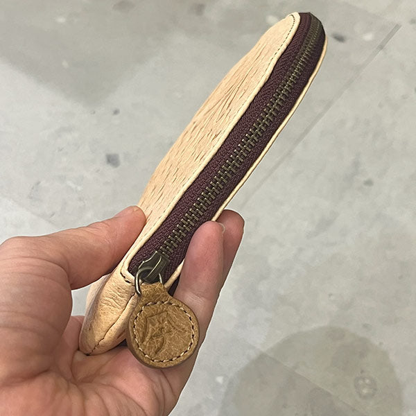 Genuine leather Taiyaki pouch