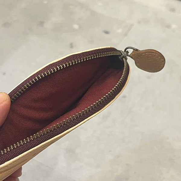 Genuine leather Taiyaki pouch