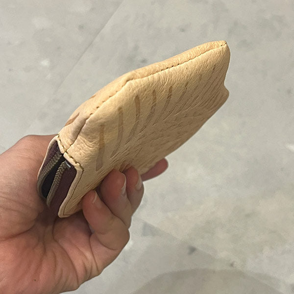 Genuine leather Taiyaki pouch
