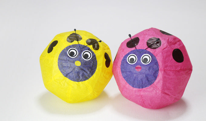 Paper Balloon Ladybug