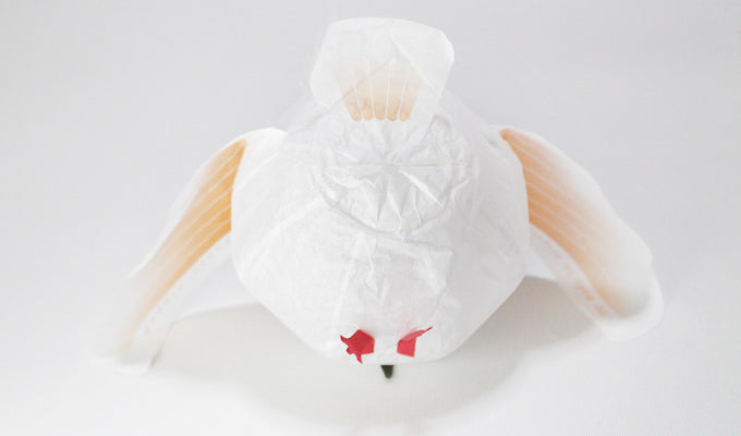 Paper Balloon Japanese Crested Ibis Letter Set