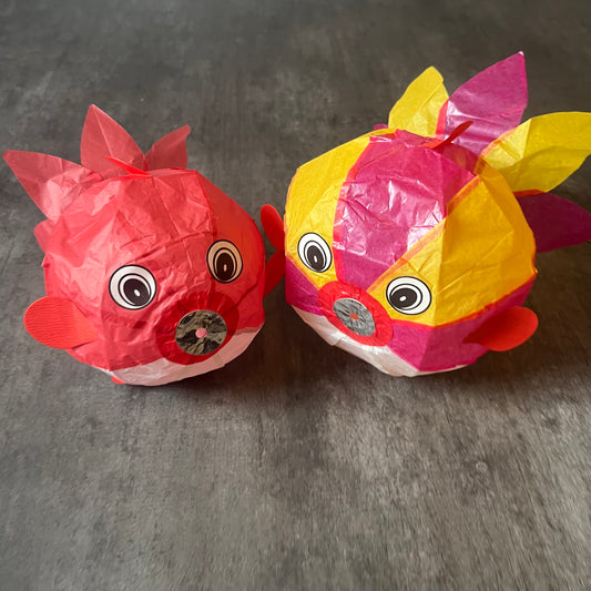 Goldfish Paper Balloons (Set of 2)