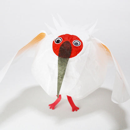 Paper Balloon Japanese Crested Ibis Letter Set